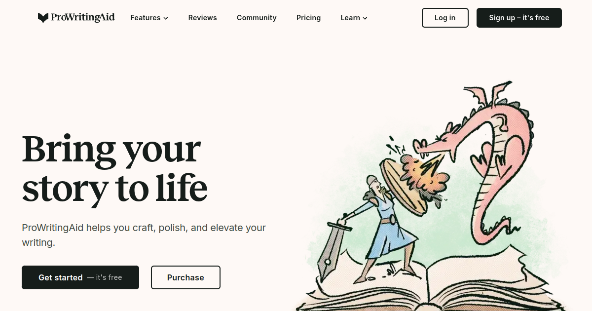ProWritingAid screenshot