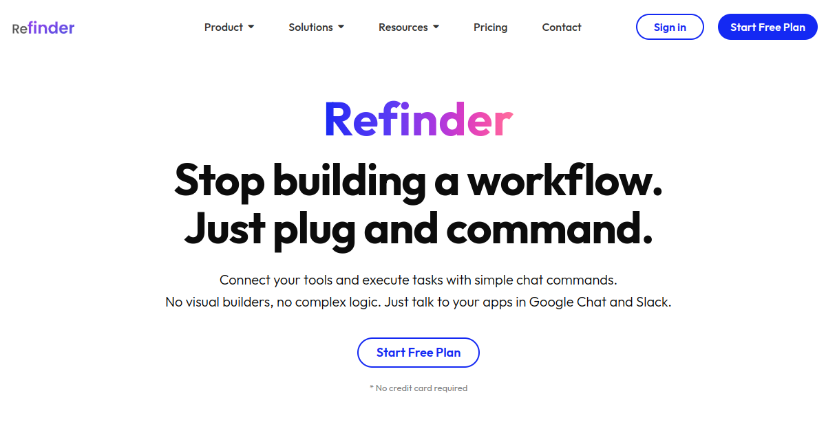 Refinder AI screenshot