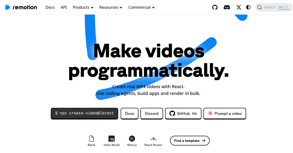 Remotion screenshot