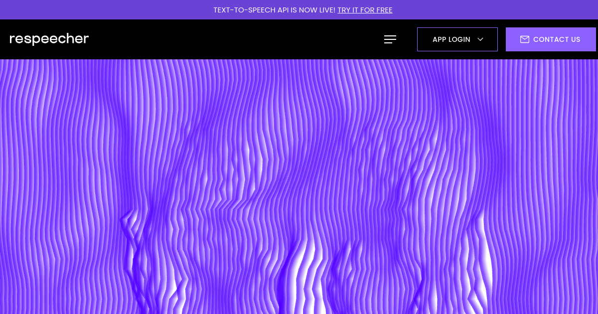 Respeecher screenshot