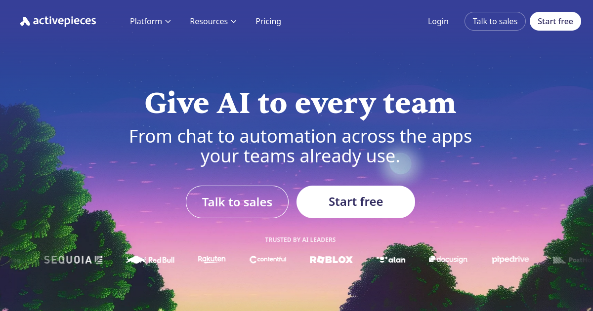 activepieces screenshot