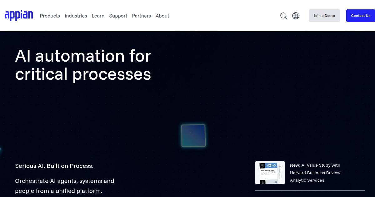 Appian screenshot
