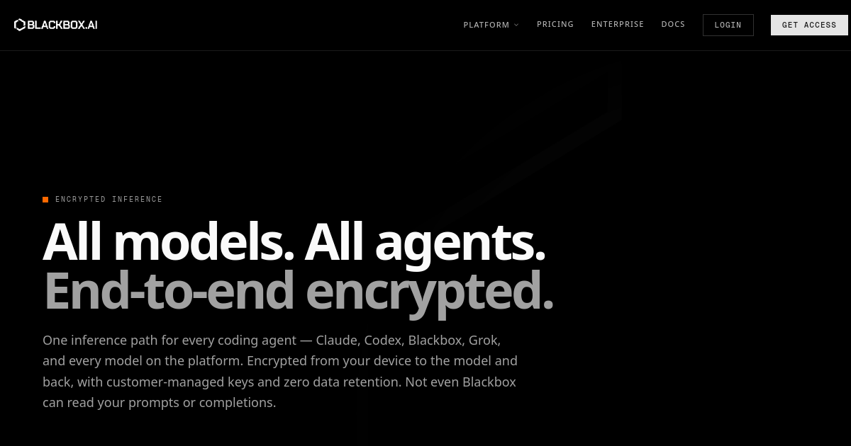 Blackbox AI screenshot