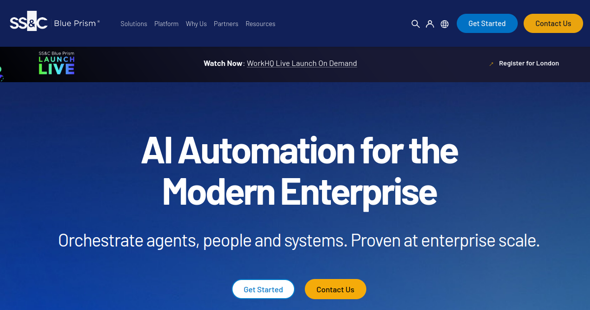 Blue Prism screenshot