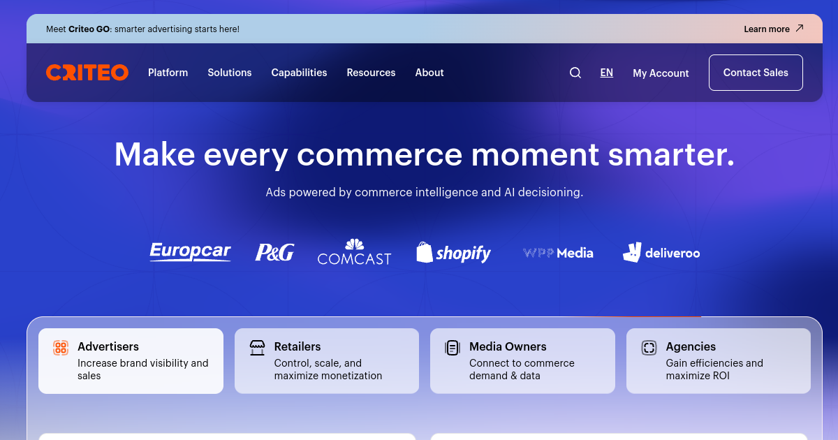 Criteo screenshot