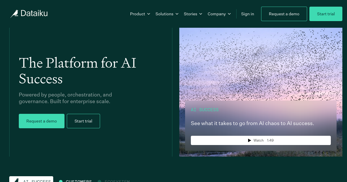 Dataiku screenshot