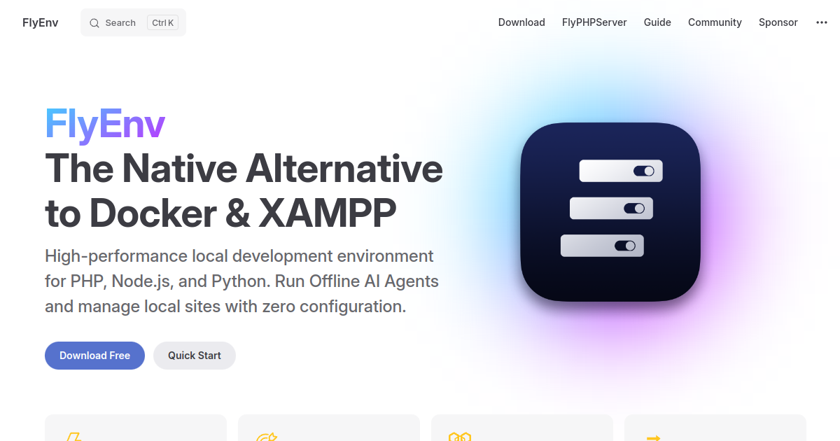 FlyEnv screenshot