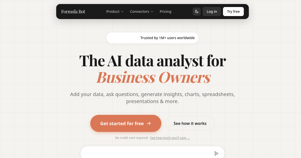 formula bot screenshot