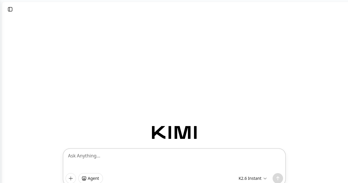 Kimi K2.5 screenshot