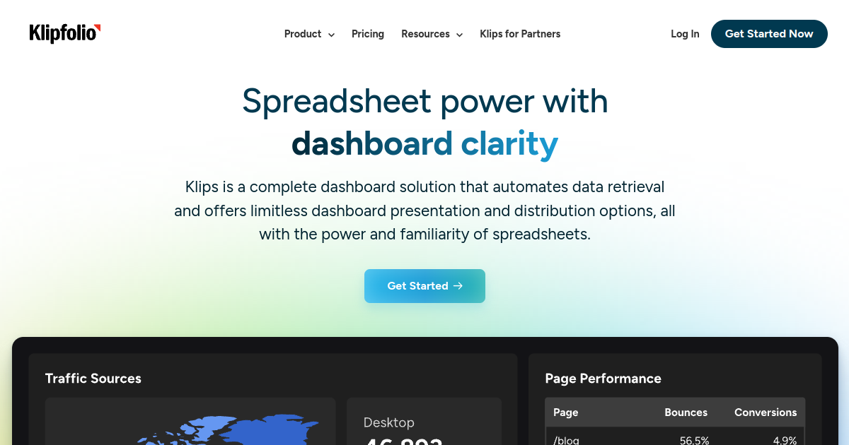 Klipfolio screenshot