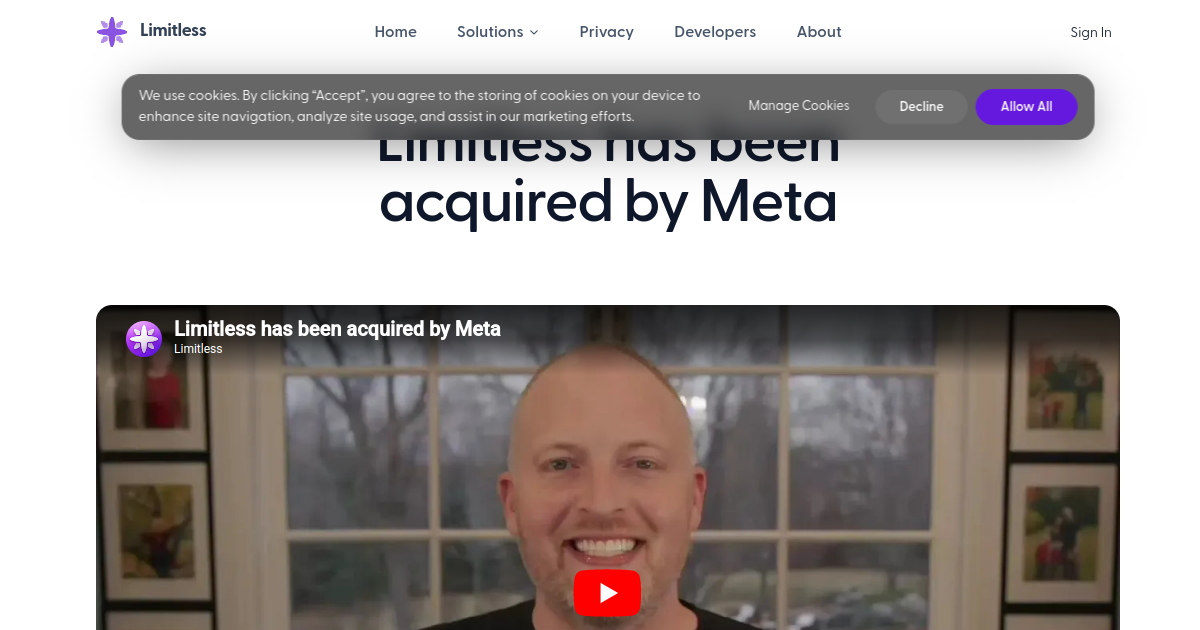 Limitless screenshot