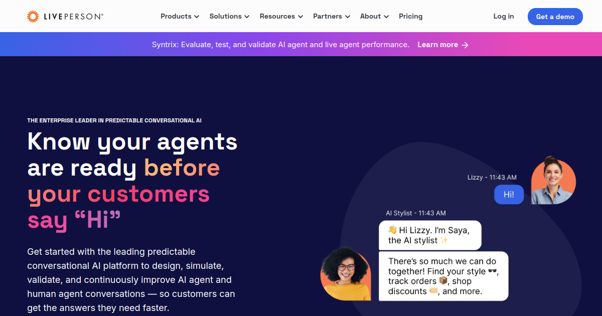 LivePerson screenshot