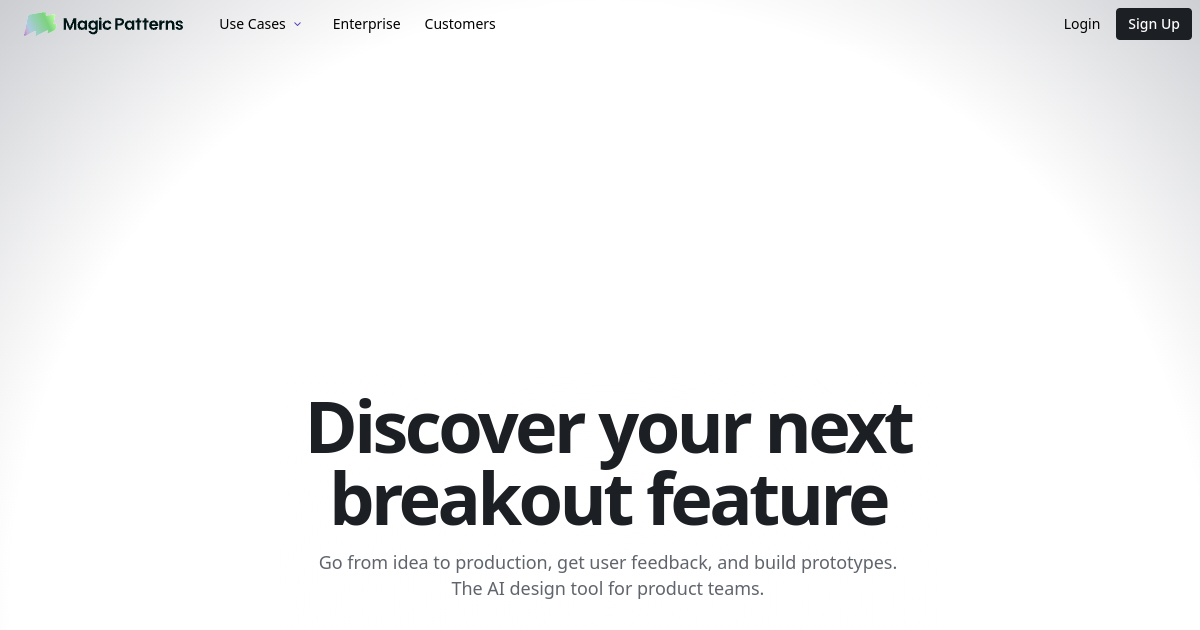 Magic Patterns screenshot