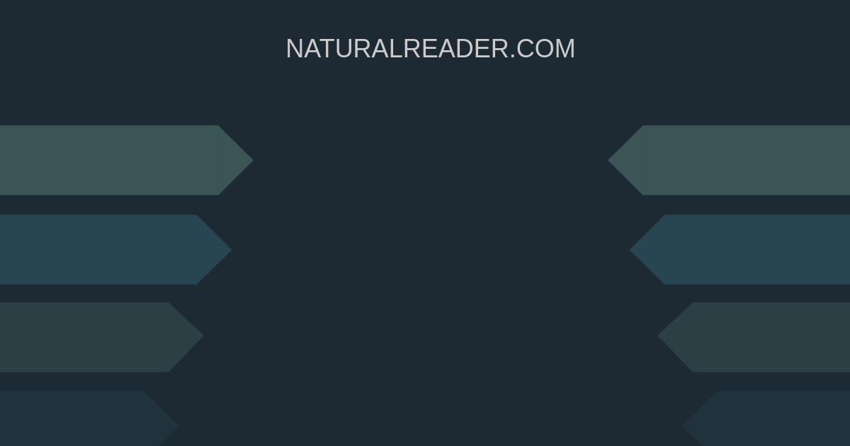 Natural Reader screenshot