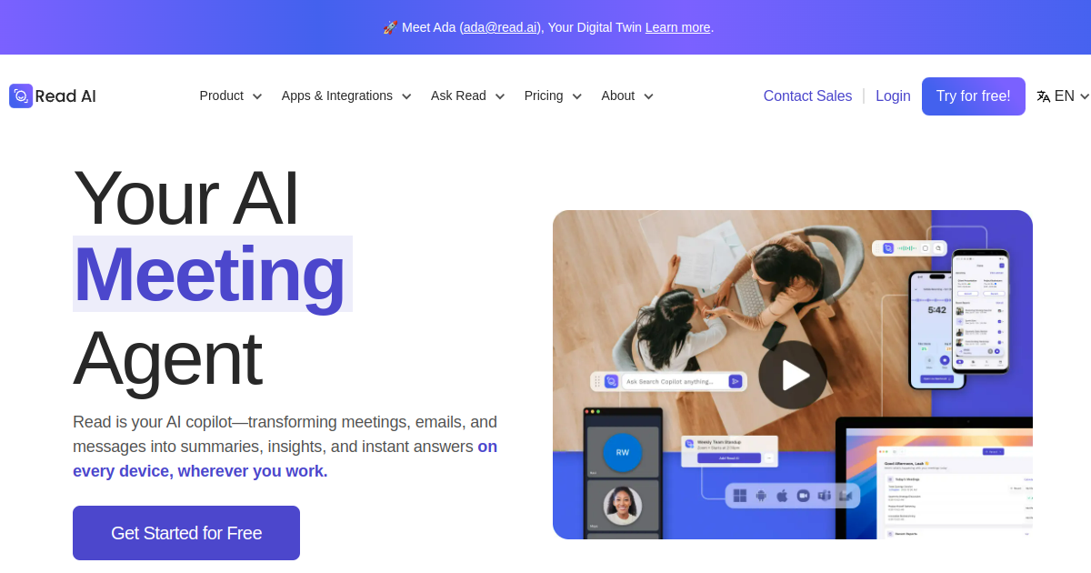 Read AI screenshot
