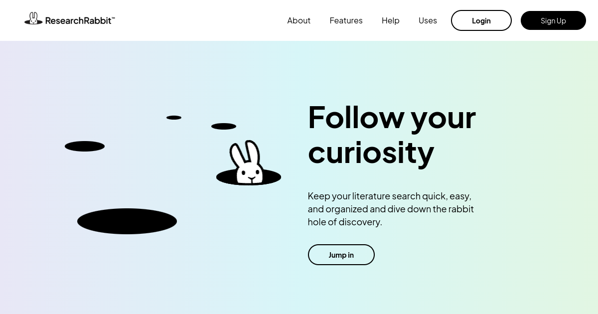 Research Rabbit screenshot