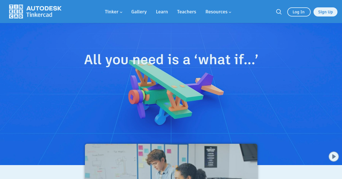 Tinkercad screenshot