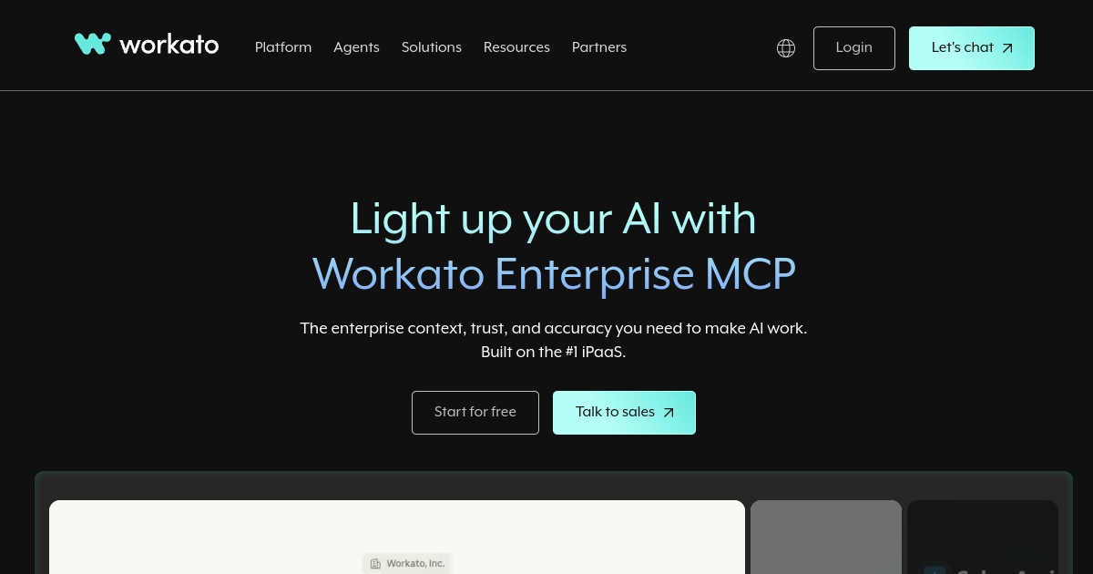 Workato screenshot