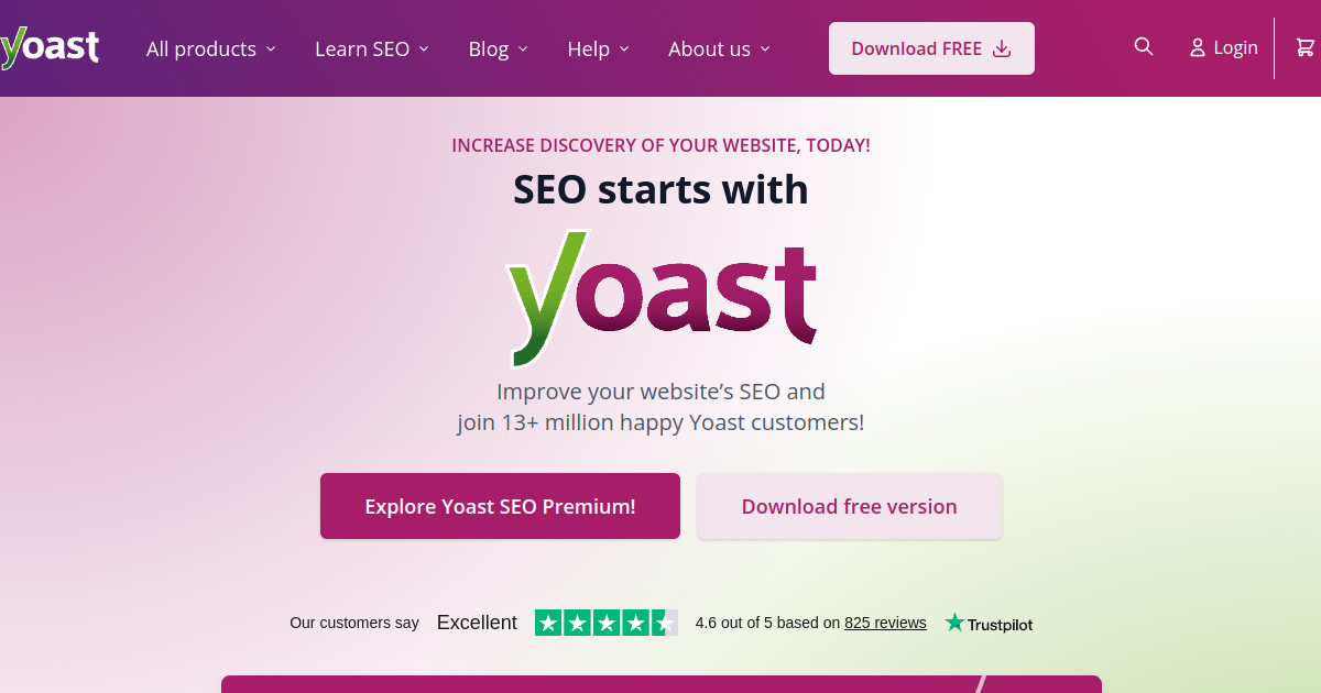 Yoast SEO screenshot