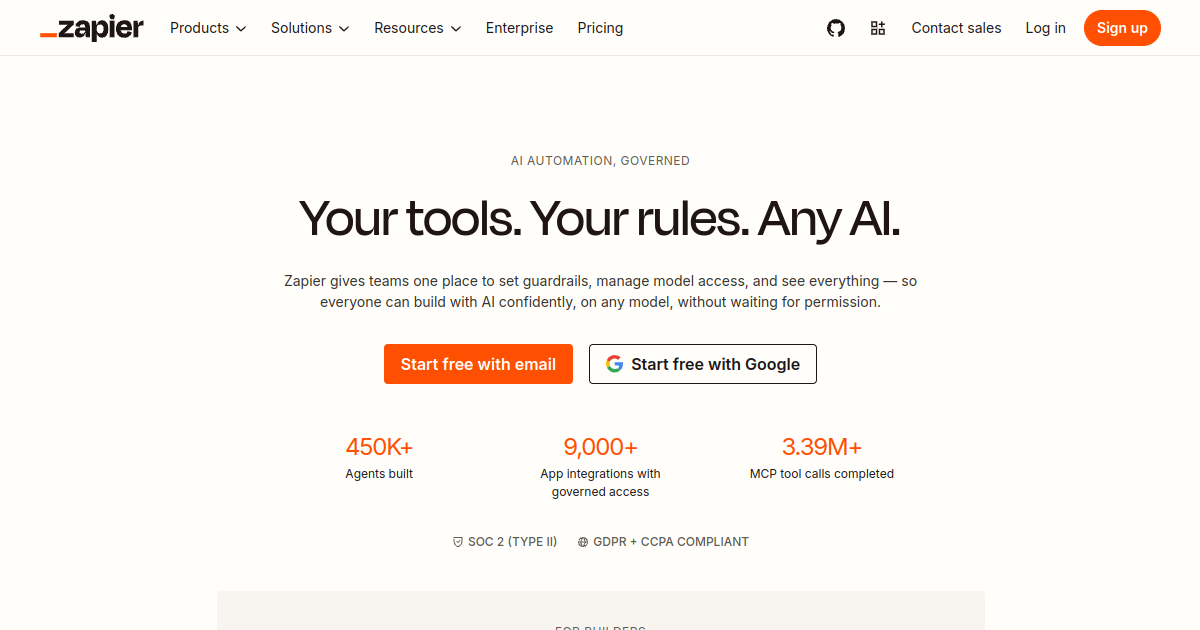 Zapier screenshot