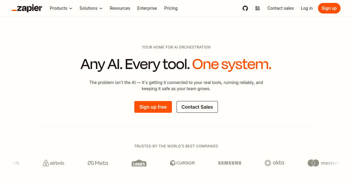 Zapier AI screenshot