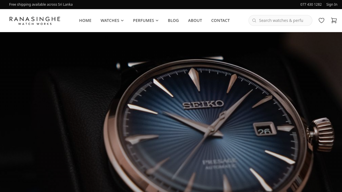 Ranasinghe Watch Works