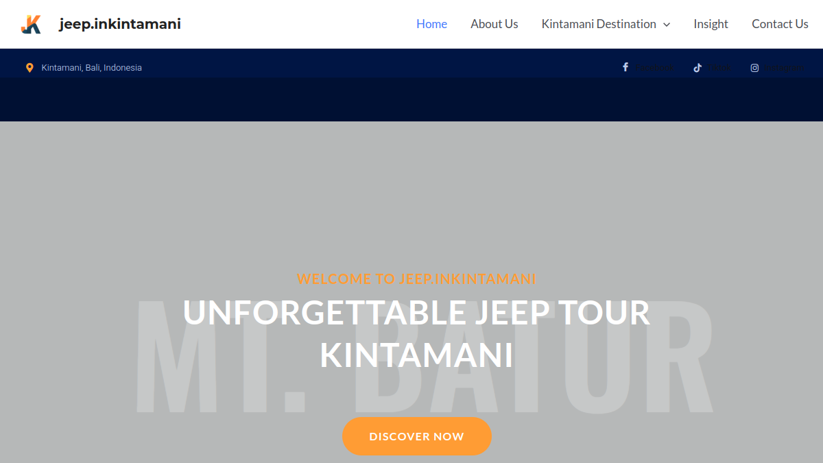 Screenshot website jeepinkintamani.com