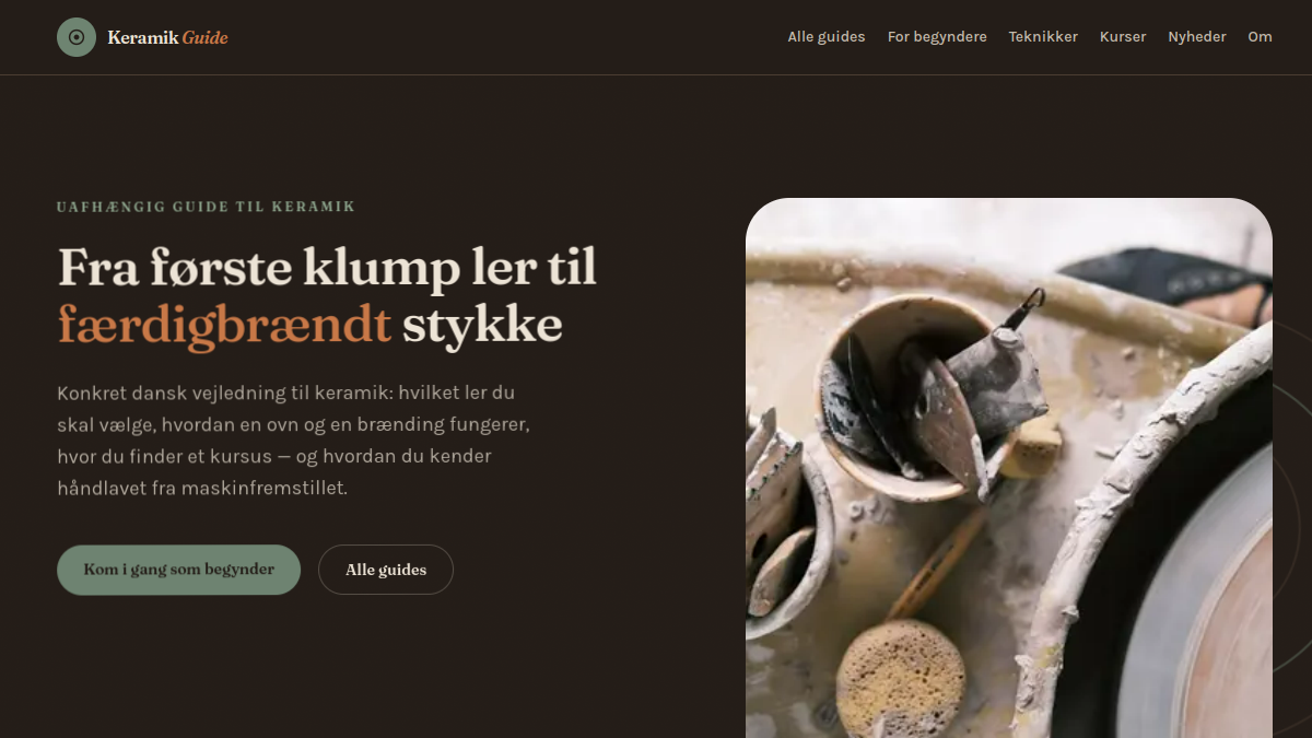 Lerguiden.dk - screenshot
