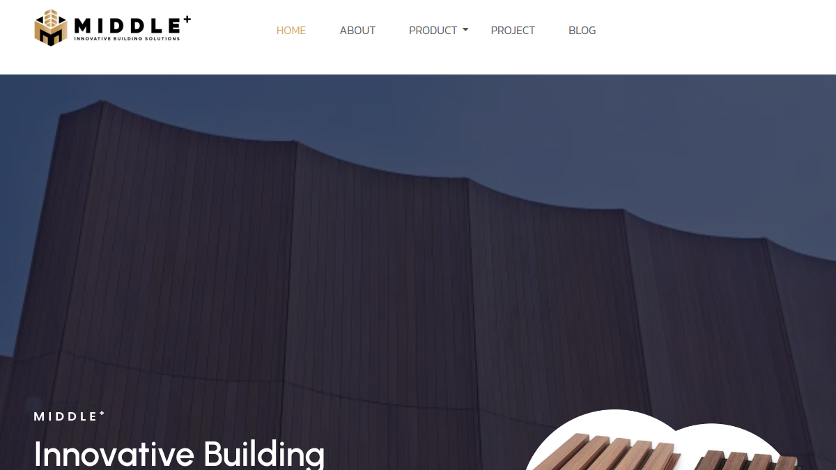 Screenshot website Middle Asia