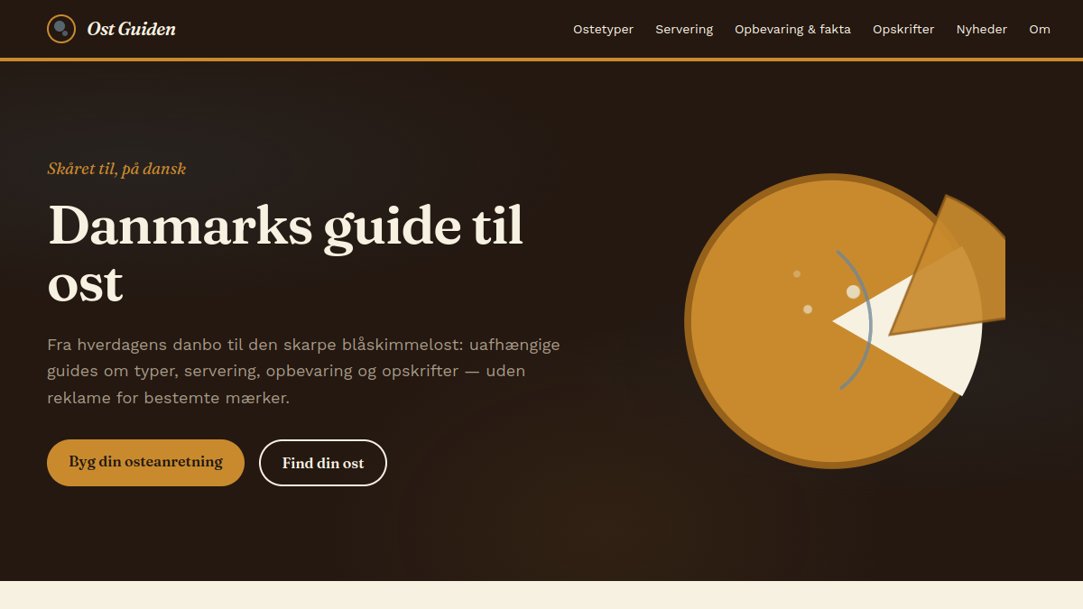 Ostguiden.dk - screenshot