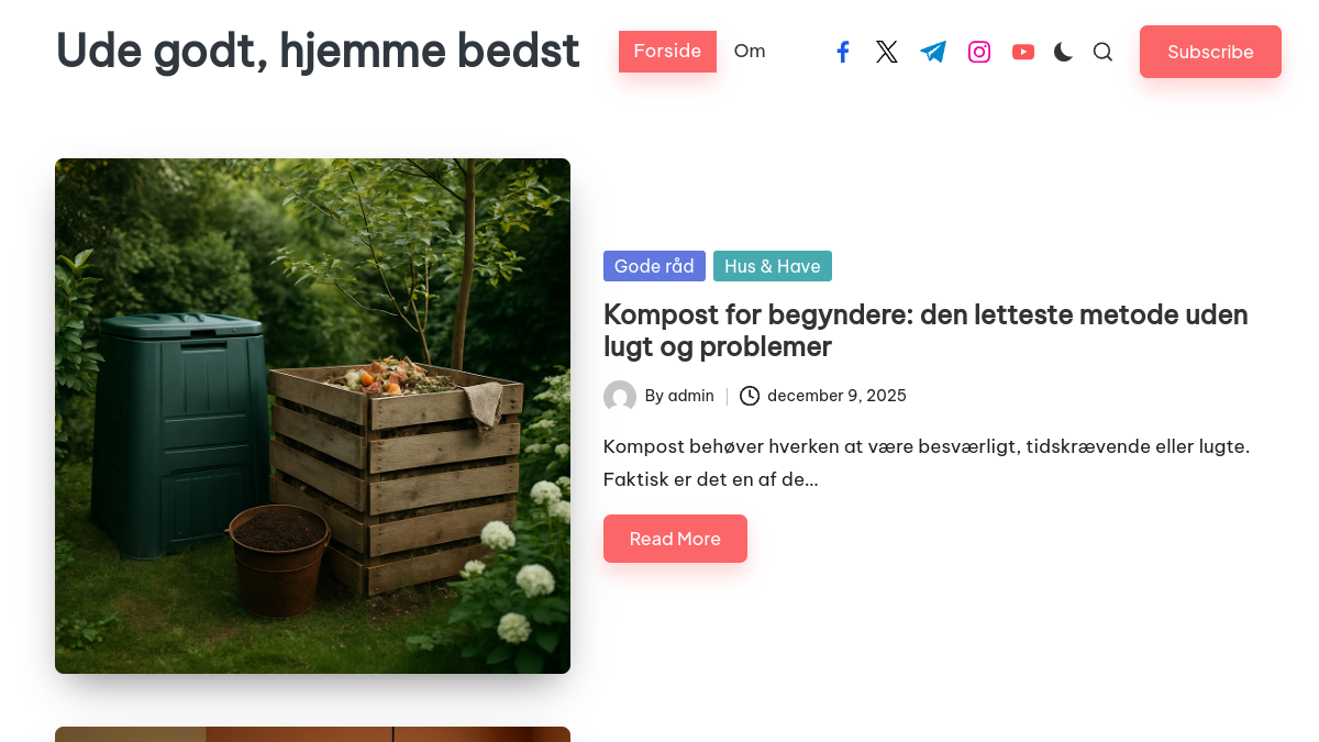 UdeGodtHjemmeBedst.dk