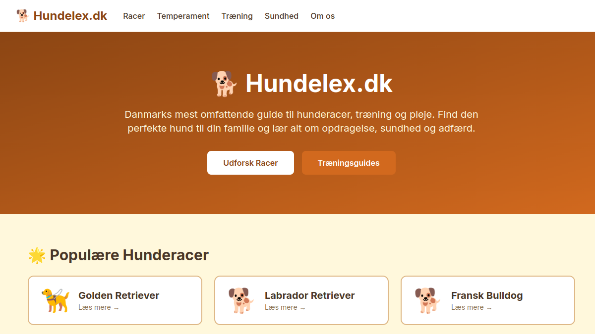 Screenshot af Hundelex