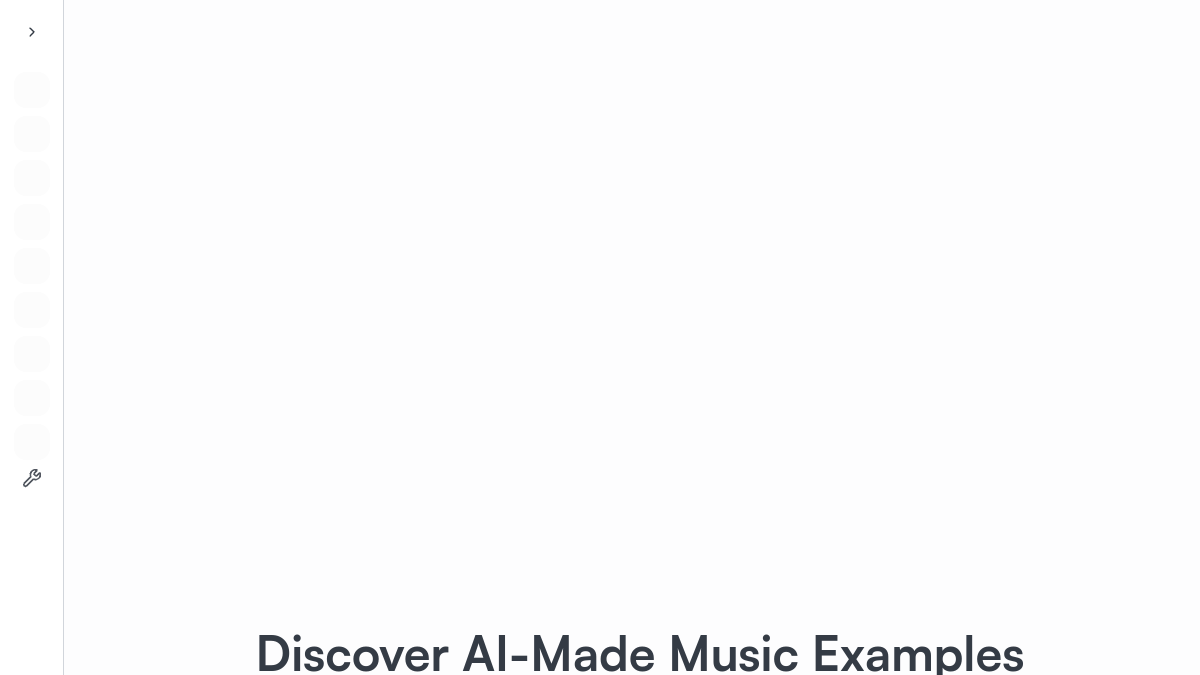 AirMusic ana sayfa görünümü