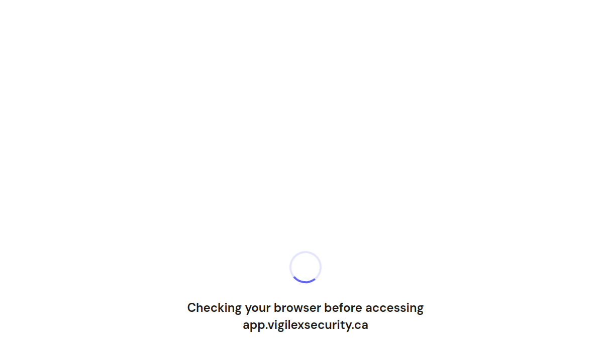Vigilex Security Operations Platform live website preview