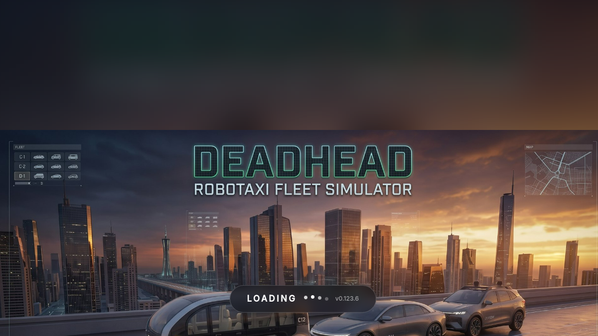 Deadhead - Robotaxi Fleet Sim