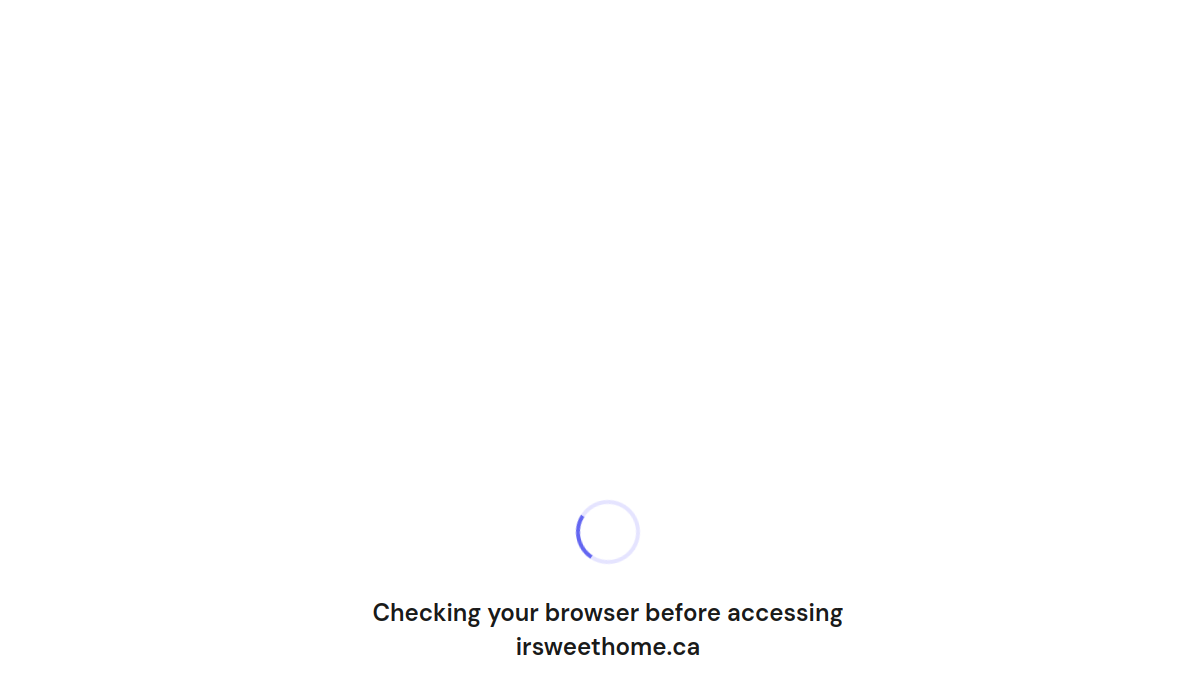 Irsweethome website preview