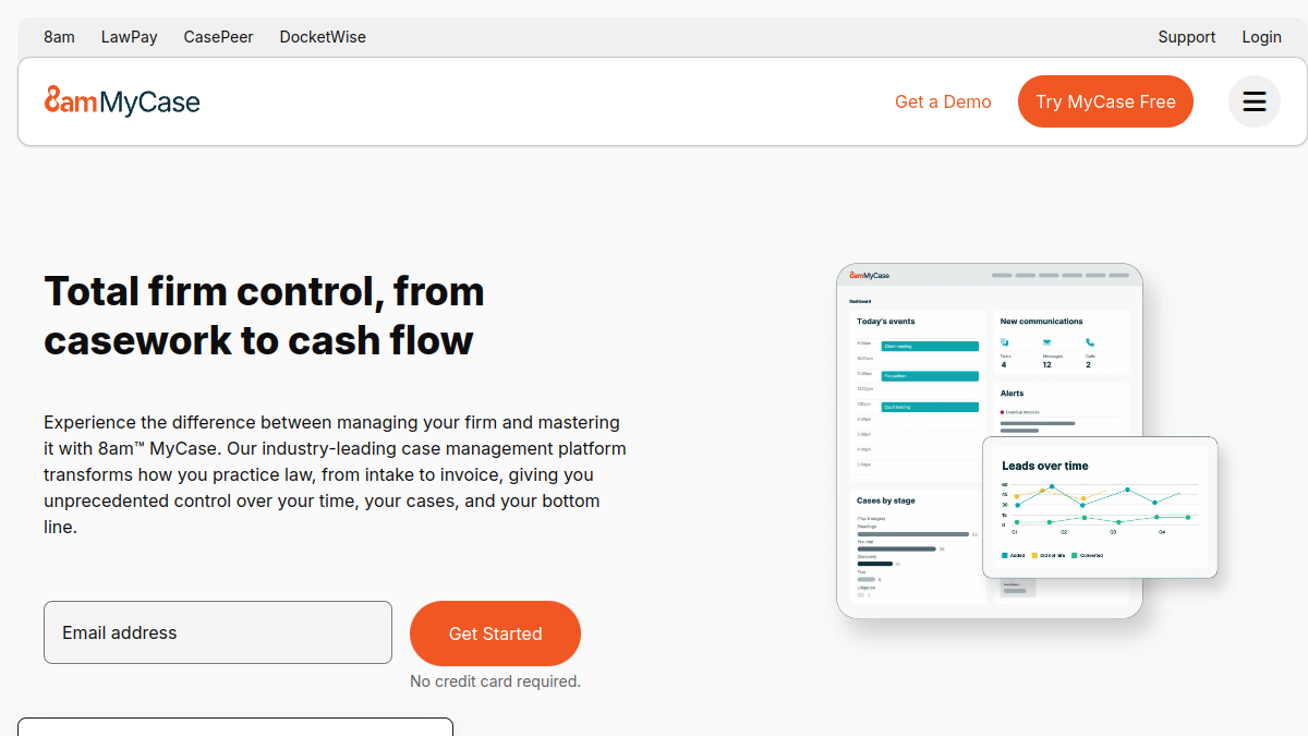 The Best MyCase Alternatives in 2026 (for Law Firms)