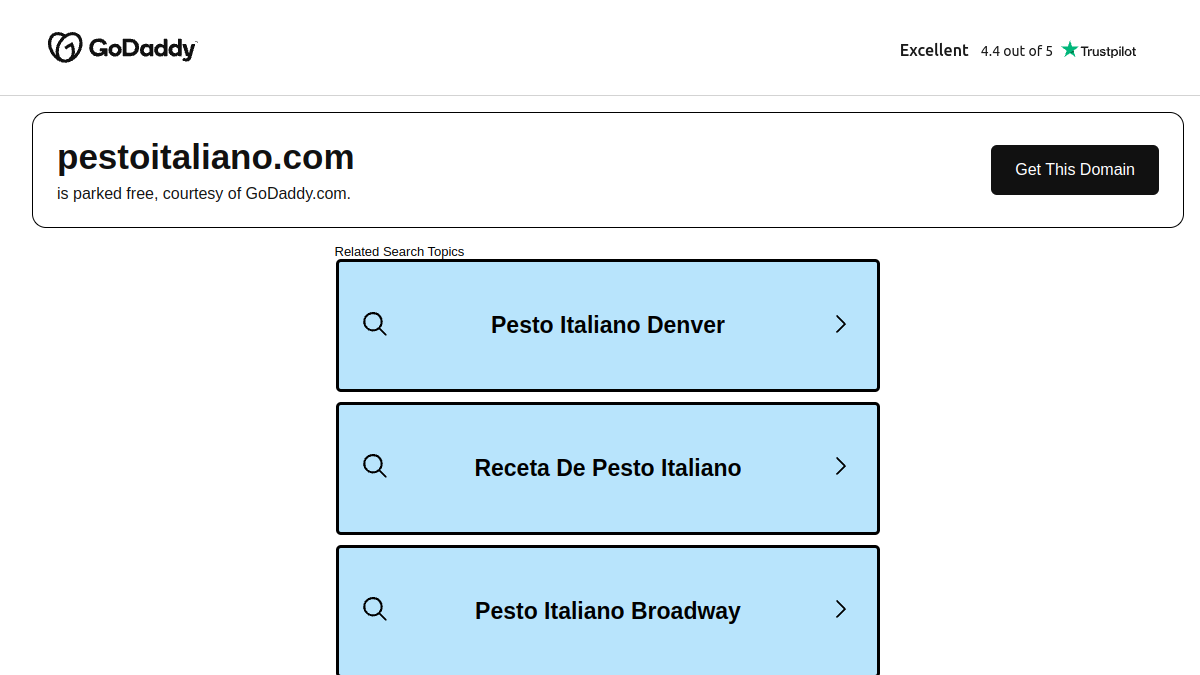 Pesto Italiano