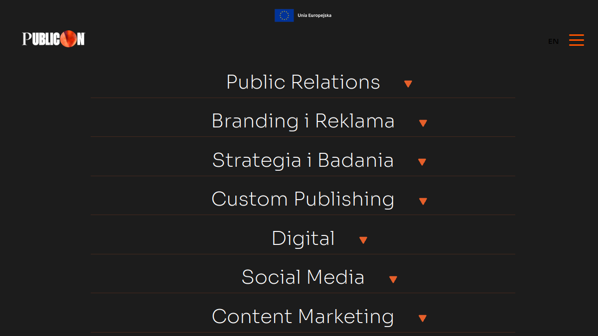 Publicon – oferta PR, brandingu i digital