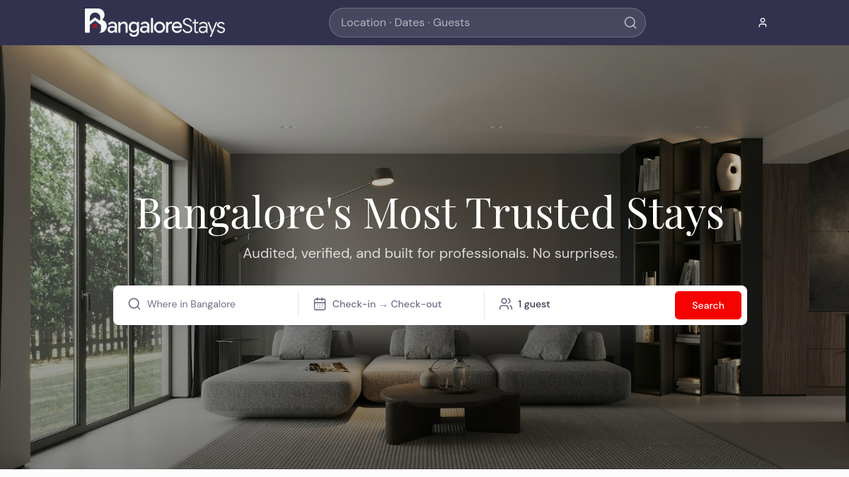 Bangalore Stays preview