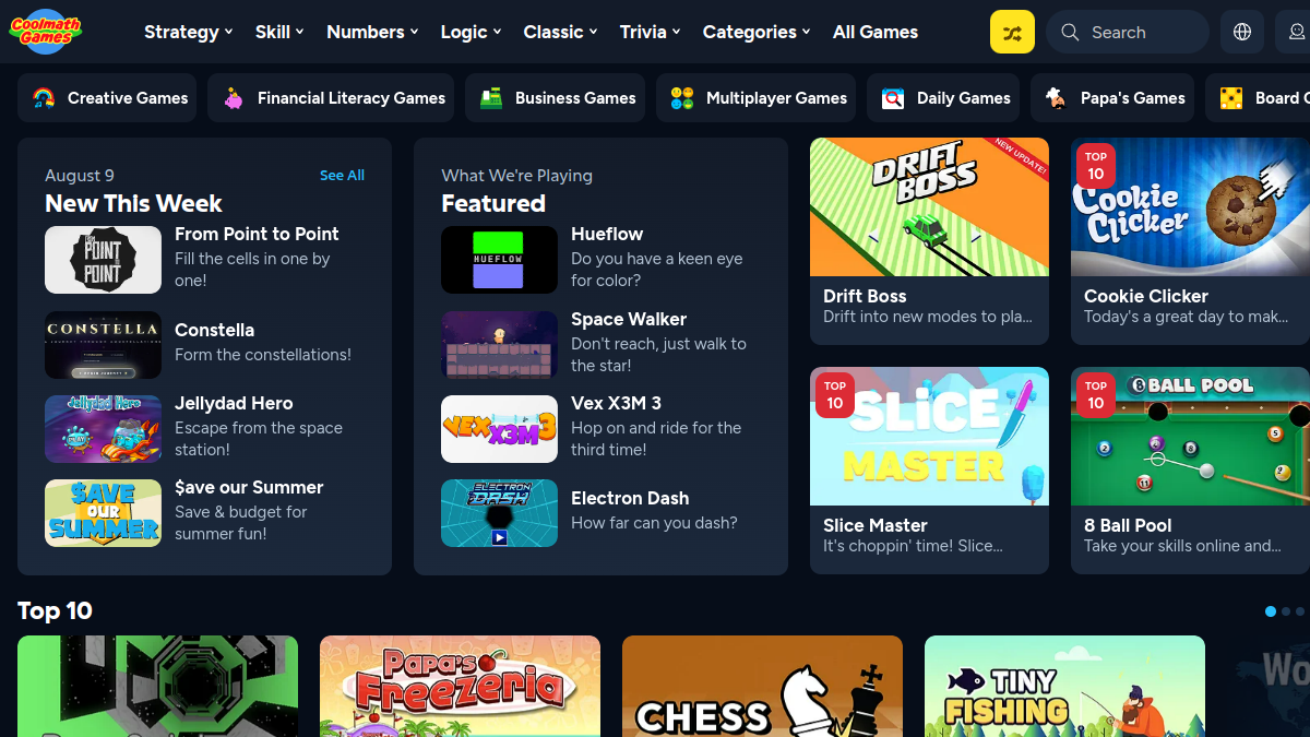 Coolmath Games preview