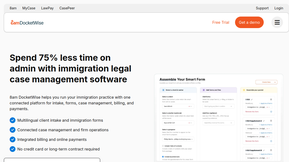 The 8 Best Software for Immigration Lawyers in 2026