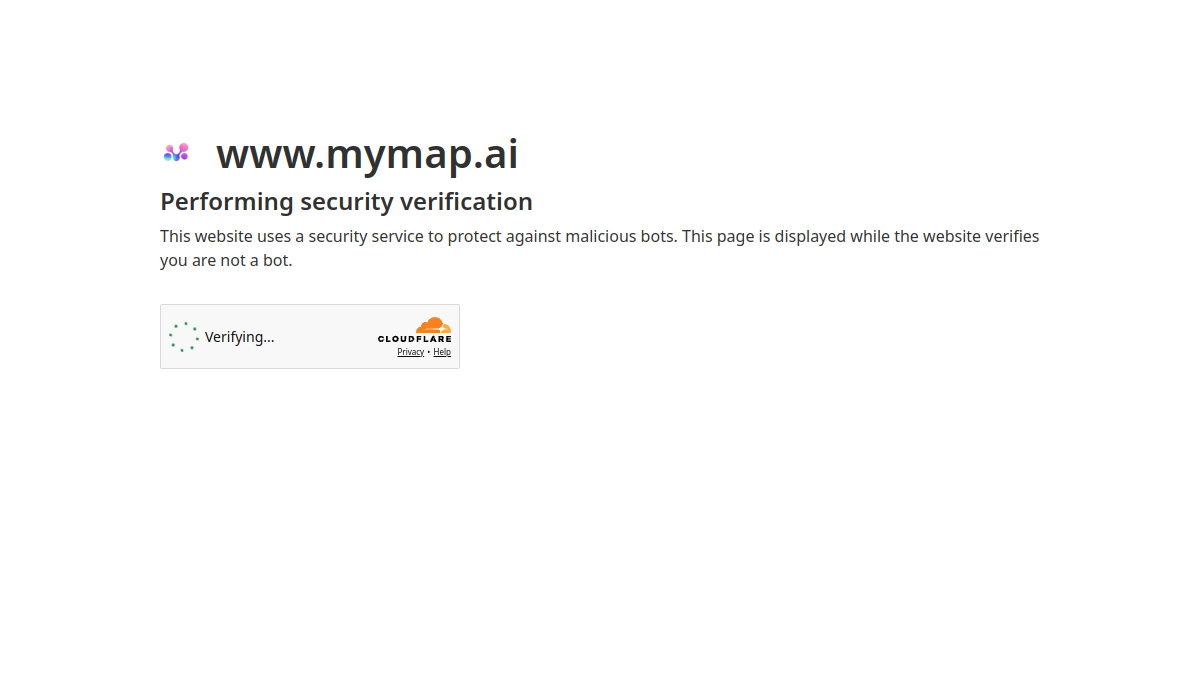 MyMap AI ana sayfa görünümü