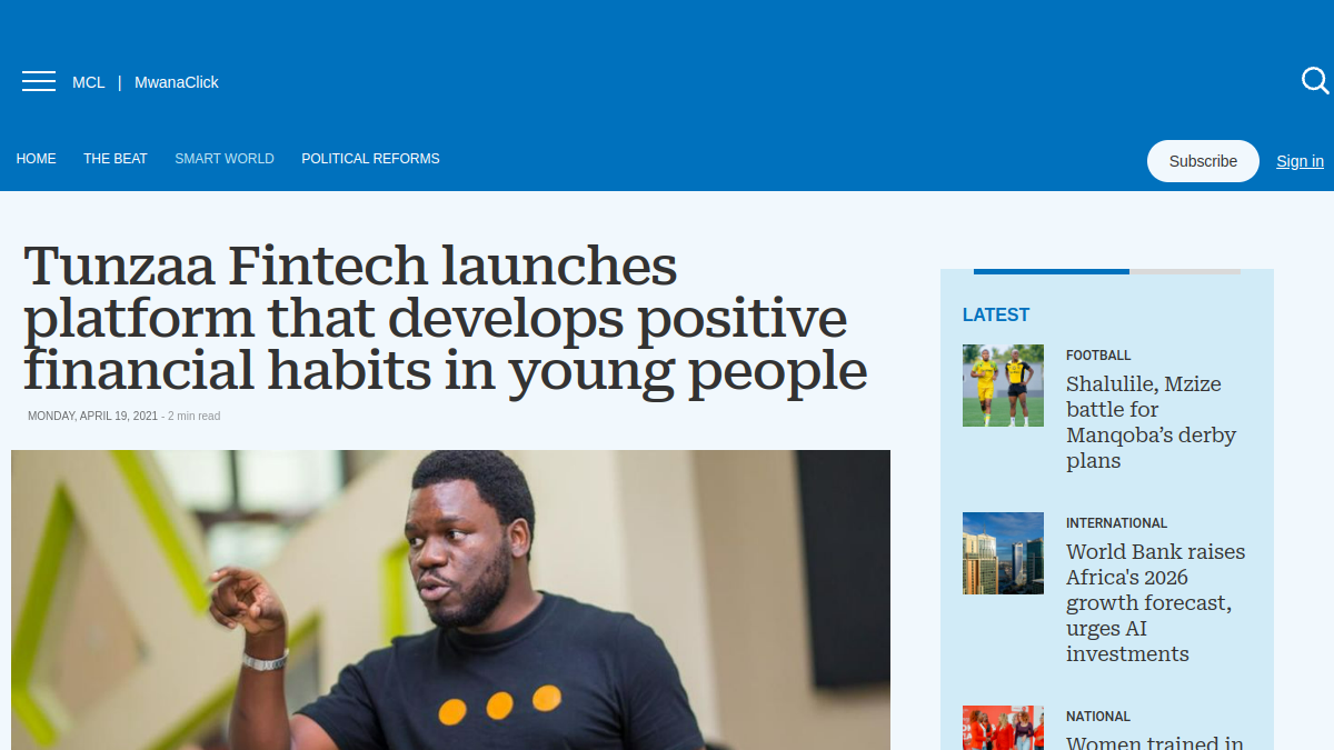 Article preview from The Citizen