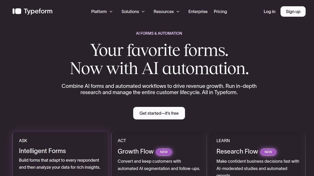 The Best Typeform Alternatives in 2026 (Forms & Surveys)