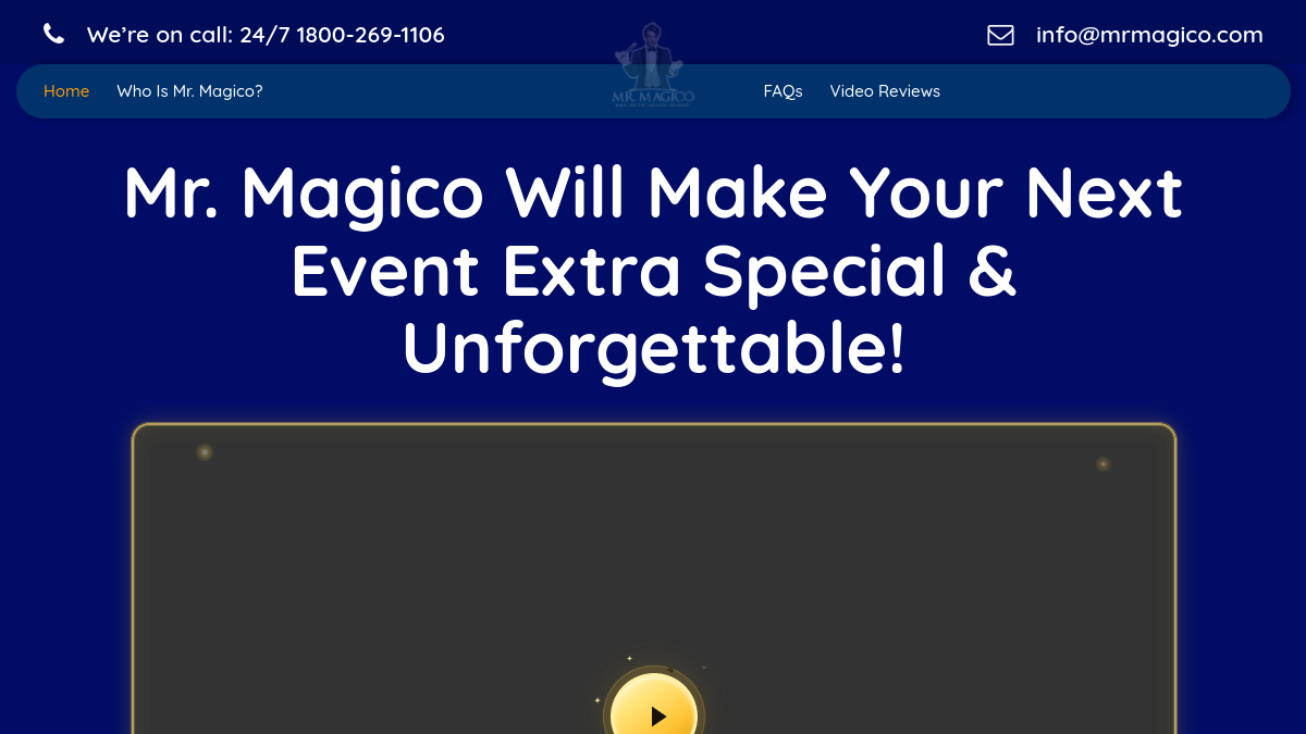 Preview of Mr. Magico