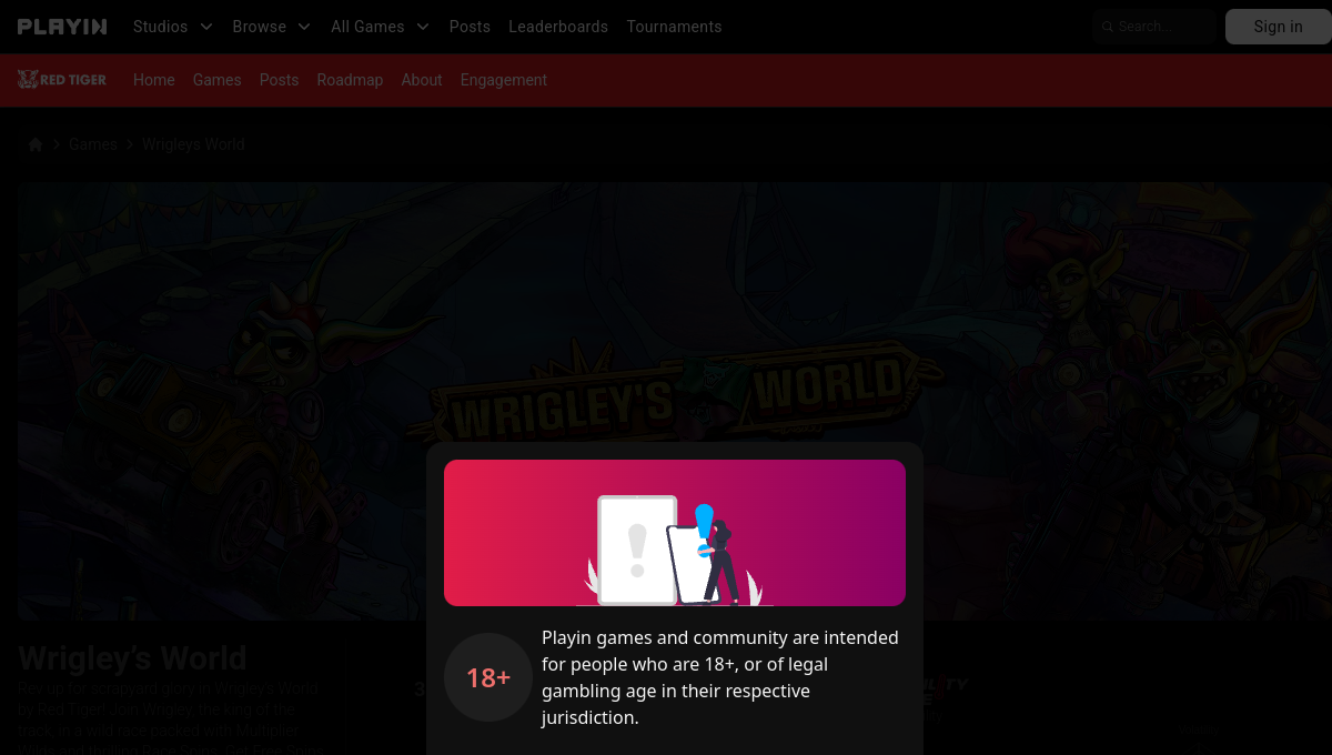 Wrigley's World slot artwork