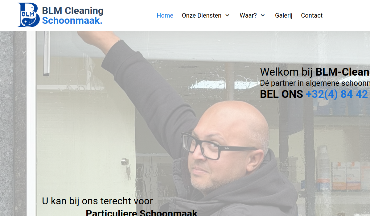 Voorbeeld BLM Cleaning
