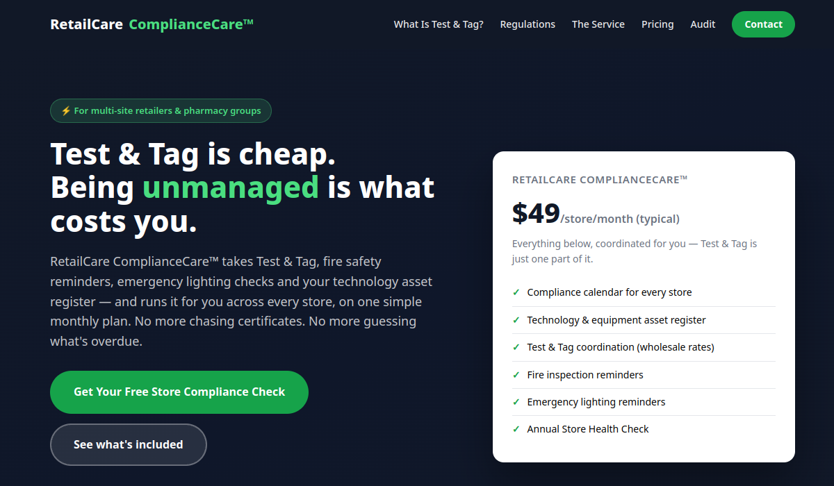 ComplianceCare screenshot