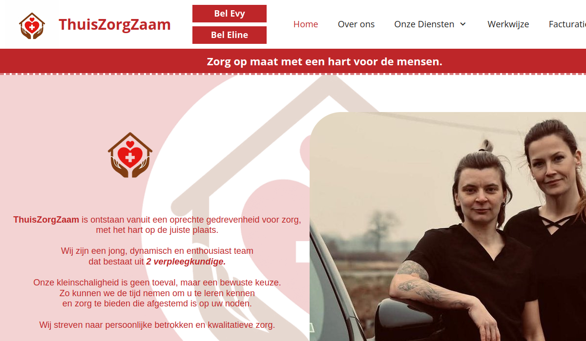 Voorbeeld Thuiszorgzaam